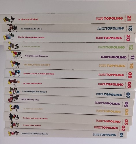 Gli anni oro - gli, topolino
