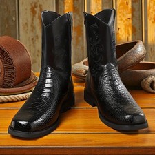 Stivali da uomo con cerniera