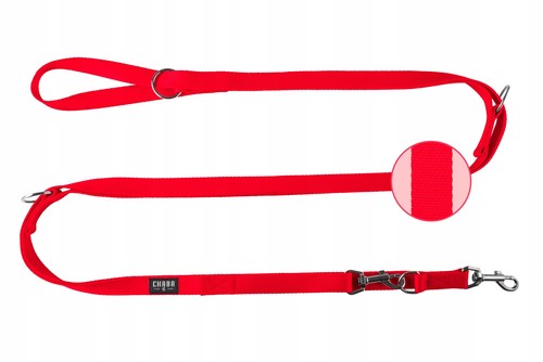 Guinzaglio chaba rosso 4m - m,