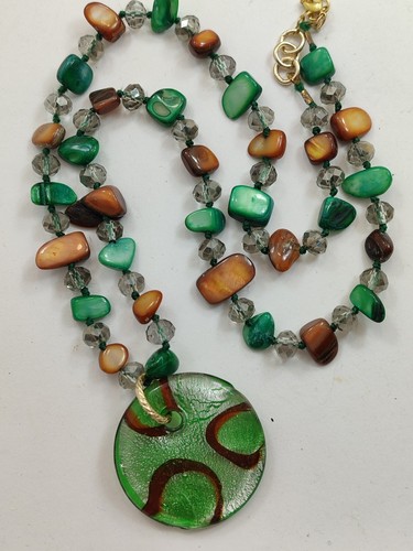 Collana donna cristalli - collana,