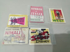 Lotto 5 Bustine Le Comiche di Stanlio e Ollio - West - Super Disney Rif. B1