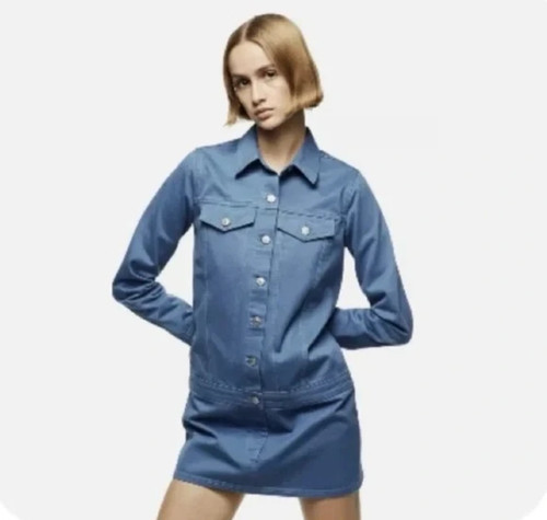 Mini abito zara denim - mini, taglia
