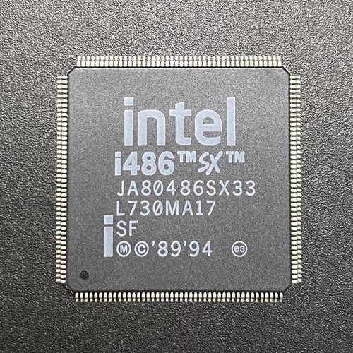 Cpu intel ja80486sx33 - intel, 486sx33