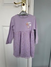 Abito lilla a maniche lunghe