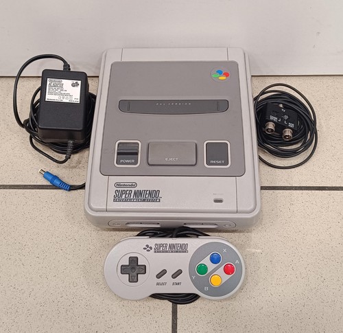 Console completa snes super - snes,