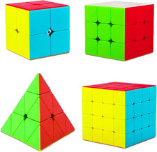 Speed Cube Set, 4 Confezione