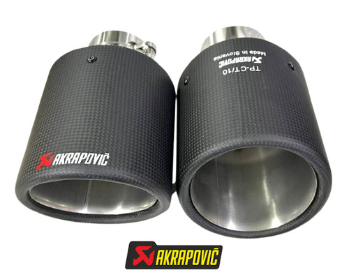 Terminali akrapovic look - terminali, in