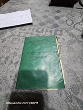 Libretto Auto Originale Fiat