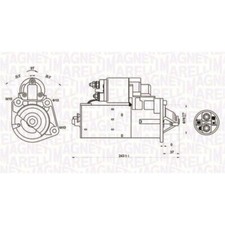 Motorino avviamento - 1x,