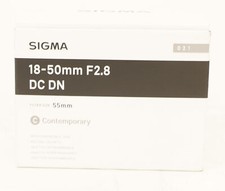 Sigma 18-50mm F2.8 DC DN