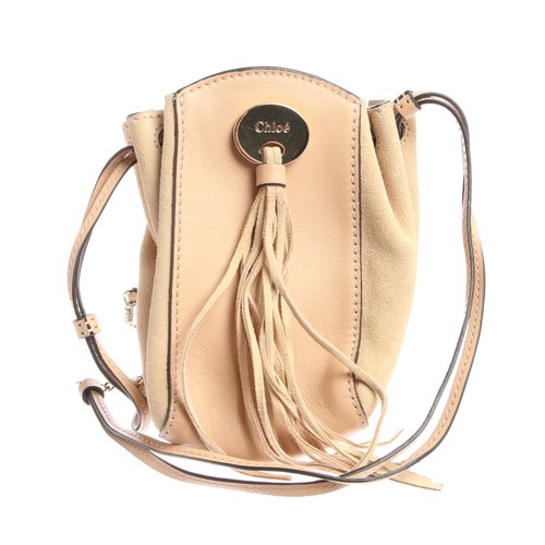 Borsa sera chloé marrone - da,