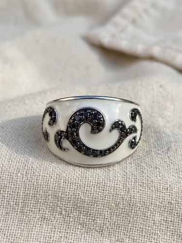 Anello dichiarazione smalto