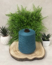 Filato 50% Cashmere 50% Seta NM 2/28 color Blue Crystal rocca da 500 grammi