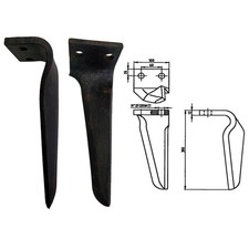 Dente per erpice rotante