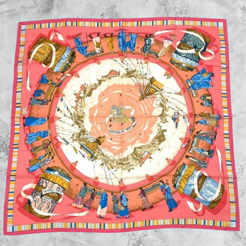 Sciarpa seta hermes - di,