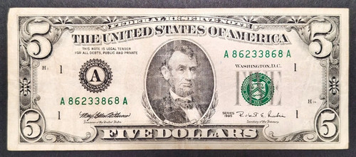 Stati uniti dollari - stati, 5