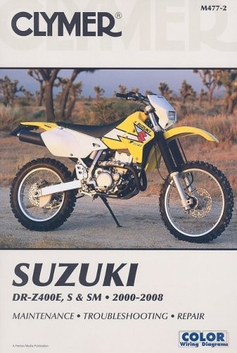 Clymer suzuki z400e - dr-z400e,, s