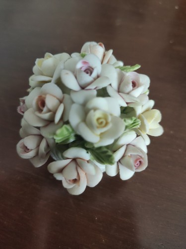 Cesto fiori porcellana - fiori, in