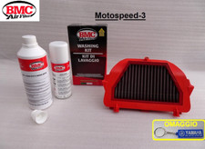 FILTRO ARIA SPORTIVO LAVABILE BMC PER YAMAHA R6  07   + KIT DI LAVAGGIO
