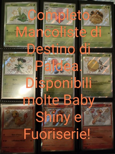 Mancolista pokemon destino - pokemon, di