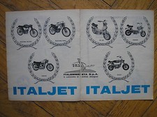 ITALJET MUSTANG GRIFON GO-GO SCOUT 1967 ADVERTISING PUBBLICITA REKLAME WERBUNG