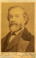 GIUSEPPE VERDI Signed