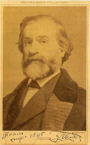 Giuseppe verdi signed - verdi,