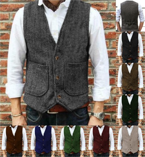 Elegante gilet uomo - , tweed