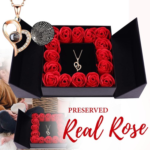 Infinity rose fiori scatola - 16,