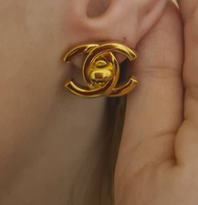 Orecchini Chanel CC Turnlock