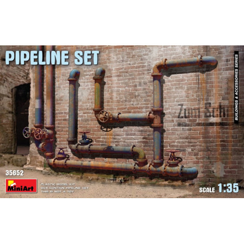 Pipeline set kit miniart - set, 1:35