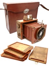 Ernemann Tropen Klapp Tropical camera 1922 with Zeiss Tessar 4,5/16,5cm rare