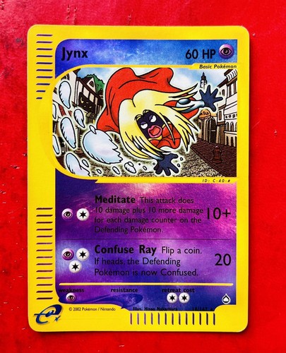 Lotto carte pokemon jynx - lotto,
