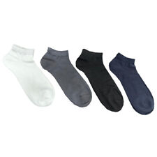 12 PAIA DI CALZINI COLLO BASSO COTONE FILO DI SCOZIA UOMO FANTASIA TINTA UNITA