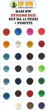 TOP SPIN (SUBBUTEO) SET 11 BASI DYNAMO DUX HW (REALIZZATE IN ABS) + PESINO 10 mm