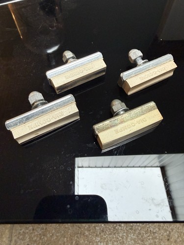 Dia compe brake pads white - brake, old