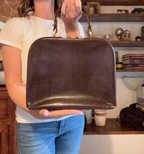 Borsa in pelle vintage anni 70