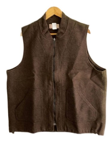 Gilet lana filson marrone - gilet,