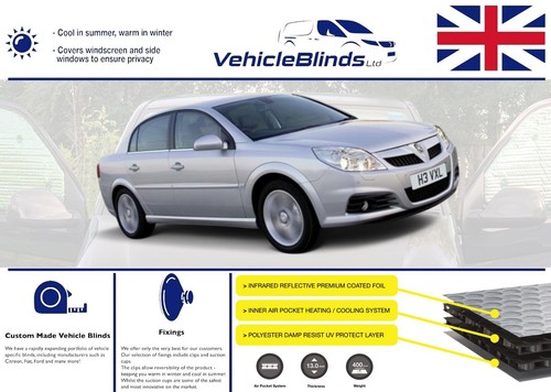 Tende stealth per opel - stealth, vectra