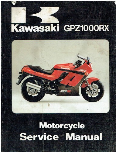 Kawasaki gpz1000rx supplemento - kawasaki,