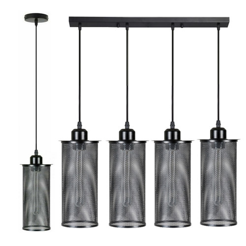 Lampada sospensione gabbia - a,