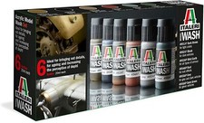 ITALERI ACRYLIC MODEL WASH SET