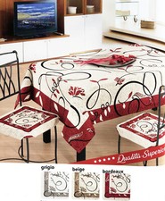 Tovaglia Copritavolo Runner Centrotavola Gold in Ciniglia Jacquard