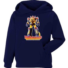 DALTANIOUS FELPA IL ROBOT DEL FUTURO SERIE TV ANIME ANNI 80 daltanius SWEAT