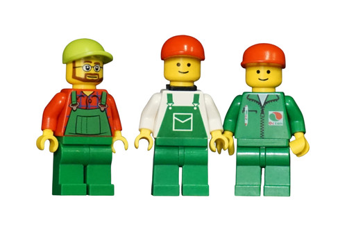 Lego personaggio giardiniere