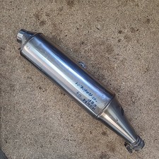 MARMITTA HONDA CBF 600 DAL 2004 2006 SILENZIATORE FINALE ORIGINALE EXHAUST USED