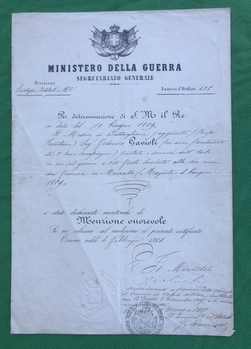 Diploma medaglia valore - diploma,