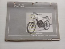 Fantic Strada 125 FM 400 1982 catalogo ricambi originale spare parts catalog