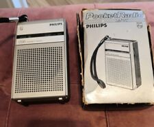 Radio POCKET  PHILIPS MW FM MOD. 90AL098 CON CONFEZIONE Originale Vintage