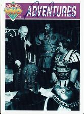 Carta Da Commercio Di Doctor Who Adventures Firmata A Mano Da Peter Purves